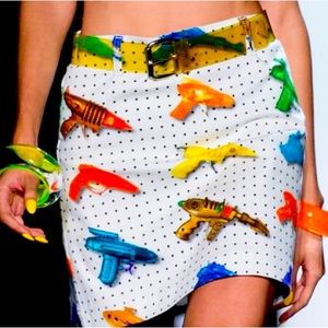 Jeremy Scott ray gun skirt (new w/ tags:) rare!